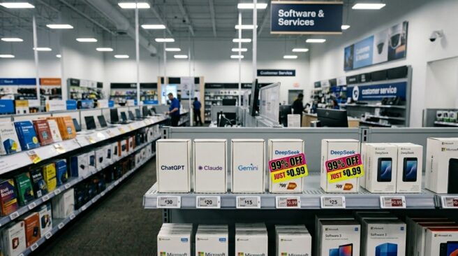 75% скидки на DeepSeek