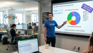 визуализация данных Google Gemini