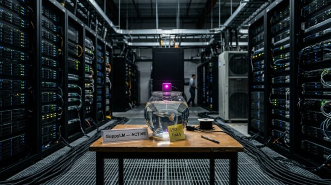 Модель GuppyLM на 9 млн параметров