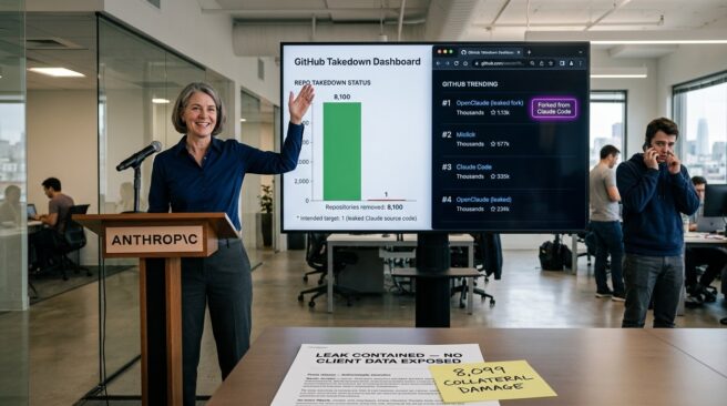 Anthropic скрывает утечку Claude Code