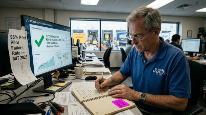 ИИ в логистике бесполезный