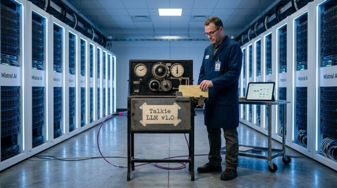 LLM Talkie 1930 года