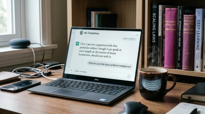 Mr. Chatterbox викторианской эпохи