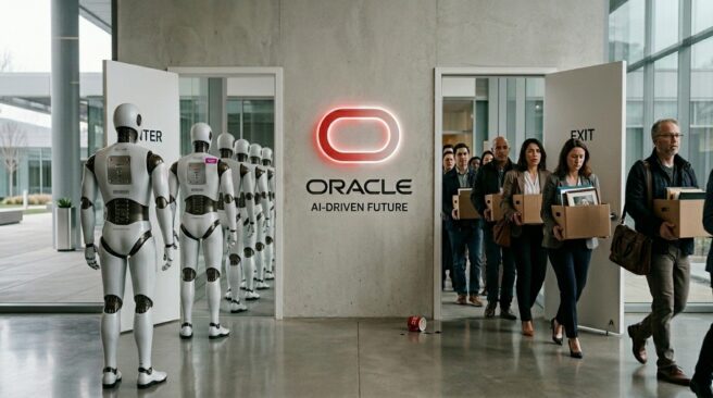 Oracle заменяет сотрудников на ИИ