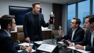 Смартфон SpaceX и xAI