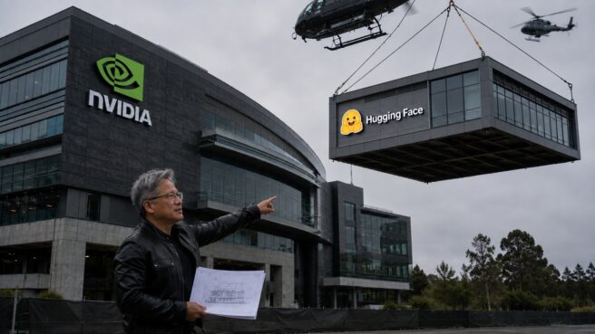 Nvidia покупает Hugging Face