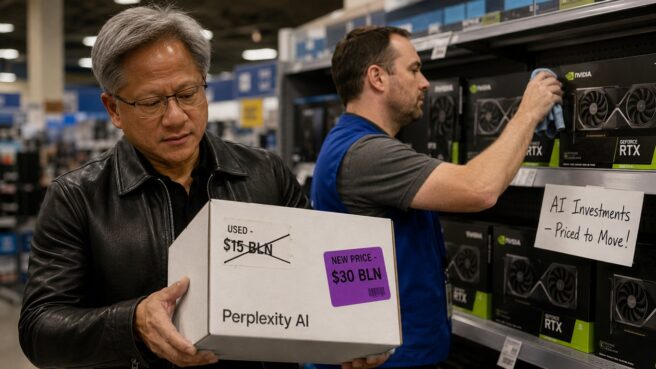 Nvidia инвестирует в Perplexity