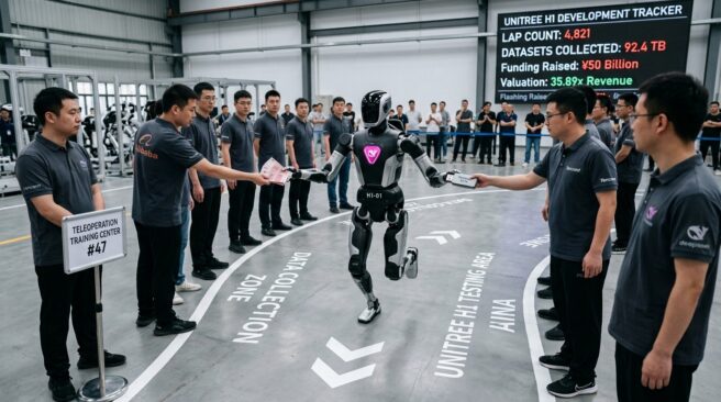 Unitree Robotics в круговом цикле