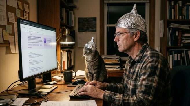 Теории заговора Google AI Overviews