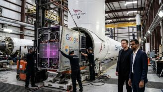 Google Suncatcher SpaceX