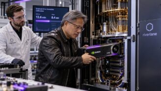 NVIDIA и Riverlane квантовые GPU