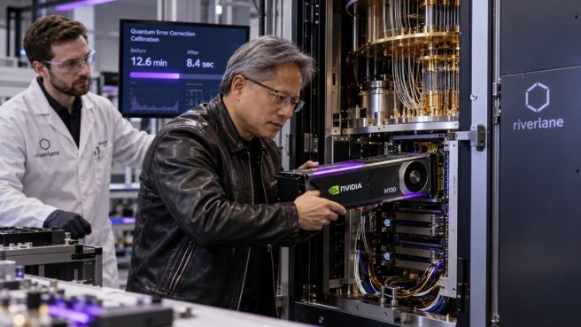 NVIDIA и Riverlane квантовые GPU